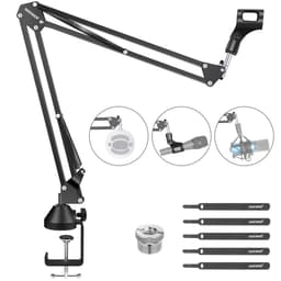 Neewer Microfoon Arm - Boom Arm - Microfoon Standaard zonder Microfoon - Mic Stand - Zwart — thumbnail 1