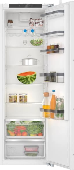 Bosch KIR81VFE0 - Serie 4 - Inbouwkoelkast - Vlakscharnier - 177.2 x 54.1 cm - Zeer stil - Deur op deur - led verlichting - Extra ruime lade voor groente en fruit - — thumbnail 1