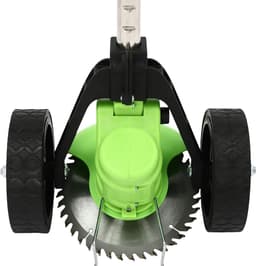 Accu Grasmaaier - Elektrische grasmaaier - Draadloze Grastrimmer - Hoogte Verstelbare - Accu Aangedreven - 200W - 8 Messen — thumbnail 3