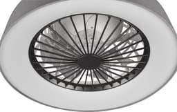 Plafondventilator Ella met verlichting - Ø47cm - 3 snelheden - Afstandsbediening - Grijs — thumbnail 3