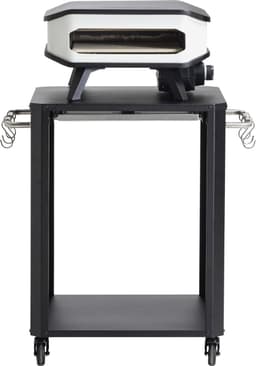 Cozze® Outdoor Kitchen - Buitenkeuken Trolley - BBQ Station op Wielen - Met RVS Werkblad & Snijplank — thumbnail 4