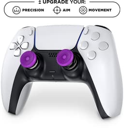 KontrolFreek Frenzy AimBoost Thumbsticks + Precision Rings- Purple/Black (PS5/PS4) — thumbnail 3