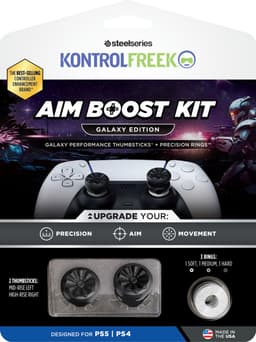 KontrolFreek Galaxy AimBoost Thumbsticks + Precision Rings - Zwart (PS5/PS4) — thumbnail 5
