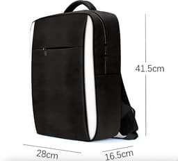 Heuts Goods - LUXE zwarte tas geschikt voor PS5 - PS5 Koffer - PS5 Tas - Beschermingstas - Draagtas geschikt voor PS5 - Hoge Kwaliteit Soft Case - Zwart — thumbnail 4