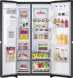 LG GSLV91MCAD Amerikaanse koelkast met Doorcooling+™ - 635L inhoud - Water- en ijsdispenser met UVnano™ - Total No Frost - Inverter Linear Compressor — thumbnail 3