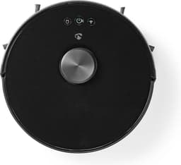 Nedis SmartLife Robotstofzuiger - Navigatiemethode: Laser navigatie - Wi-Fi - Capaciteit opvangreservoir: 0.6 l - Automatisch opladen - Maximale gebruiksduur: 2 uur - Zwart - Android / IOS — thumbnail 3
