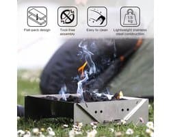 Oxford Outdoor Barbecue - Outdoor firepit - Camping BBQ - Haard - Houtskool BBQ - Hout BBQ