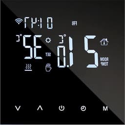 Verwarmingsthermostaat digitale temperatuurregelaar voor waterverwarming en gasboiler - WIFI Smart - touchscreen lcd-display - weekprogrammeerbare - mobiele app-bediening — thumbnail 1