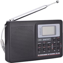 Transistor Radio Op Batterijen - Transister Radio Op Batterijen - Draagbare Radio - Kleine Radio - Mini Noodradio FM/AM - Pocket Radio Speler - Radio voor Rampen - Radio op Batterijen — thumbnail 1