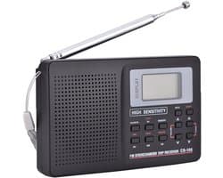 Transistor Radio Op Batterijen - Transister Radio Op Batterijen - Draagbare Radio - Kleine Radio - Mini Noodradio FM/AM - Pocket Radio Speler - Radio voor Rampen - Radio op Batterijen