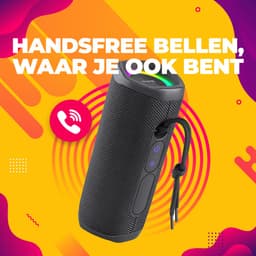 Denver Bluetooth Speaker Draadloos - Lichteffecten - Muziek Box - AUX - TWS Pairing - BTV223B — thumbnail 4