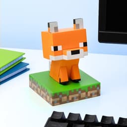 Minecraft Officieel Gelicentieerde Fox Vrijstaande Bureau Lamp, Gamingkamer Decoratie en Merchandise voor Jongens en Meisjes, Nachtlamp Cadeau‑accessoire voor Speelkamer en Slaapkamer – Paladone — thumbnail 3