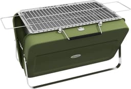 Outsunny-Tischgrill-Edelstahl, Metall-47L x 30B x 28H cm-Grün — thumbnail 1
