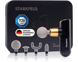 Krachtig Massagepistool voor Diepweefsel met 4 Opzetstukken – Stil, Draagbaar en Efficiënt voor Spierherstel en Pijnverlichting
