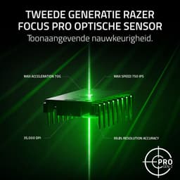 Razer Viper V3 Pro - Draadloze Gaming Muis - 35.000 DPI - Symmetrisch - Optische Switches - Zwart — thumbnail 3