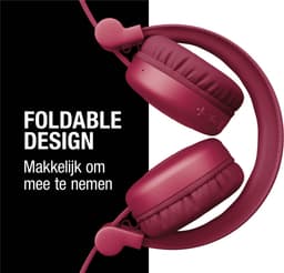 FRESH 'N REBEL Code Core On-ear Draadloze hoofdtelefoon Berry Red — thumbnail 5