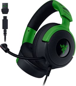 Razer Kraken V4 X - Gaming Headset - Razer Chroma RGB - PC, Console & Mobiel - Minecraft Edition — thumbnail 1