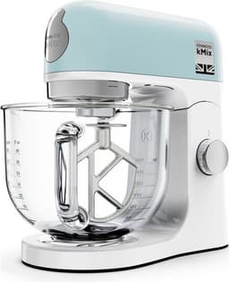 Kenwood kMix KMX754PB - Keukenmachine - Pastel blauw - Glazen mengkom - 1000 Watt — thumbnail 2