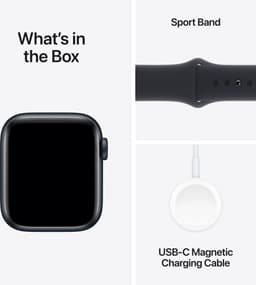 Apple Watch SE 2023 - 40mm - Midnight Aluminium Case with Midnight Sport Band - S/M — thumbnail 3