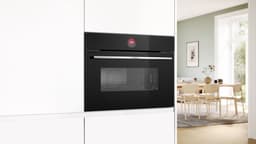 Bosch CMG7241B2 - Serie 8 - Compacte inbouwoven met magnetron - 60 cm x 45 cm - Air Fry-functie: voor perfect - Eenvoudige reiniging - Home Connect en gezonde gefrituurde gerechten — thumbnail 4