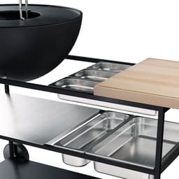 Höfats - Fire Kitchen Buitenkeuken - Staal - Zwart - — thumbnail 5