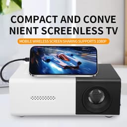 Innovra - Dailygoods - 1080p HD Draagbare Projector voor Thuisbioscoop en Buitenactiviteiten — thumbnail 5