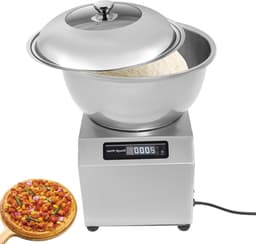Deeg Mixer - Kneedmachine Keuken - Bakken Brood - Krachtige Motor - 8 kg Capaciteit - Zilver — thumbnail 1