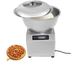 Deeg Mixer - Kneedmachine Keuken - Bakken Brood - Krachtige Motor - 8 kg Capaciteit - Zilver