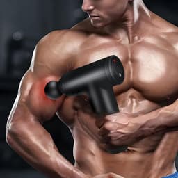 Dailygoods - Massagepistool met 4 Massagekoppen en 6 Snelheden — thumbnail 4