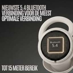 Draadloze Oordopjes - Bluetooth Oordopjes - Noise Cancelling - 20 uur Accuduur - Slaap Oordopjes - Geschikt voor Zijslapers - Earbuds Wireless - Oortjes Draadloos - Mini oordopjes - Alternatief Koptelefoon - Geschikt voor elke Smartphone of Laptop — thumbnail 5