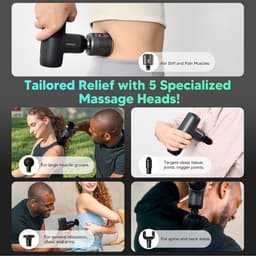 Massage Gun Professioneel - Massage Apparaat - Theragun sportmassage — thumbnail 5