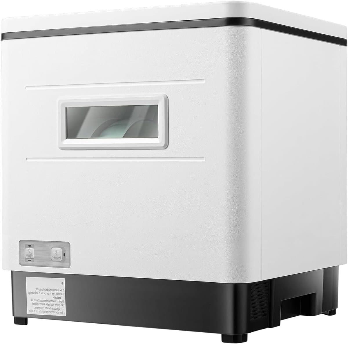Mini Vaatwasser - Compacte Afwasser - Keuken Schoonhouden - 6 Sets Vaat - 42 x 38.5 x 46.5 cm - Zwart — afbeelding 1