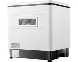 Mini Vaatwasser - Compacte Afwasser - Keuken Schoonhouden - 6 Sets Vaat - 42 x 38.5 x 46.5 cm - Zwart