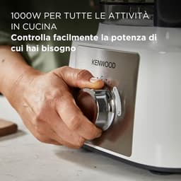 Keukenmachine - Foodprocessor Keukenrobot - Maaltijden Bereiden - 1000 Watt Vermogen - 3 Liter Kom - Wit — thumbnail 5