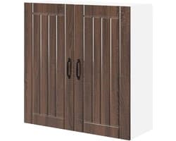 Vaatwasserpaneel van houtmateriaal, 80 x 31 x 80 cm, rechthoekig voor moderne keukens, elegant design met minimalistische lijnen, onderhoudsvriendelijk door vochtige doek, duurzaam