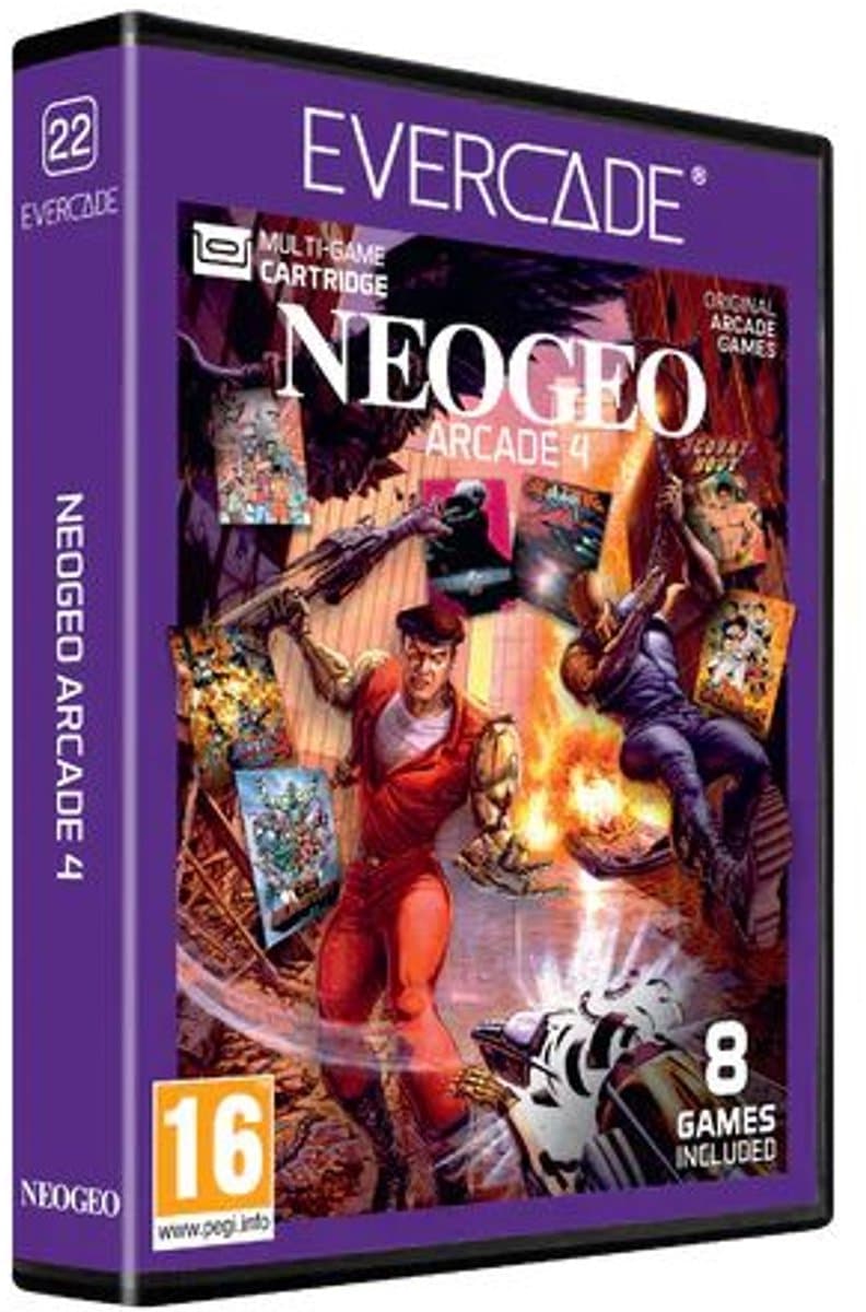 Evercade NEOGEO Arcade Collection 4 - 8 games — afbeelding 1