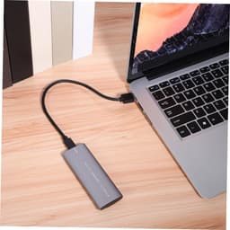 Housoutil Draagbare USB Type C Externe Hard Drive met Datakabel Ultra Behuizing Geschikt voor Laptops Routers voor Capaciteit Gegevensoverdracht — thumbnail 3