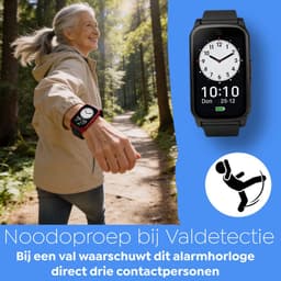 Weewise WS78 - Het kleinste meest complete GPS-horloge voor senioren - Valdetectie - SOS knop - GPS Tracker - GPS Horloge Ouderen - Alarm Horloge - SOS Horloge - Valdetectie - Alzheimer - Dementie - Alarmknop - Videobellen — thumbnail 3