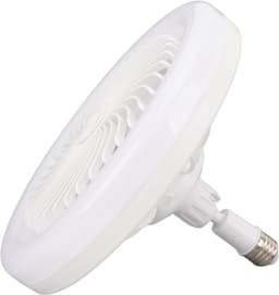 Plafondventilator met Verlichting - Ventilatorlamp Moderne Ventilator - Comfortabele Slaapkamer - Stille Werking - 30 cm Diameter - Wit — thumbnail 4