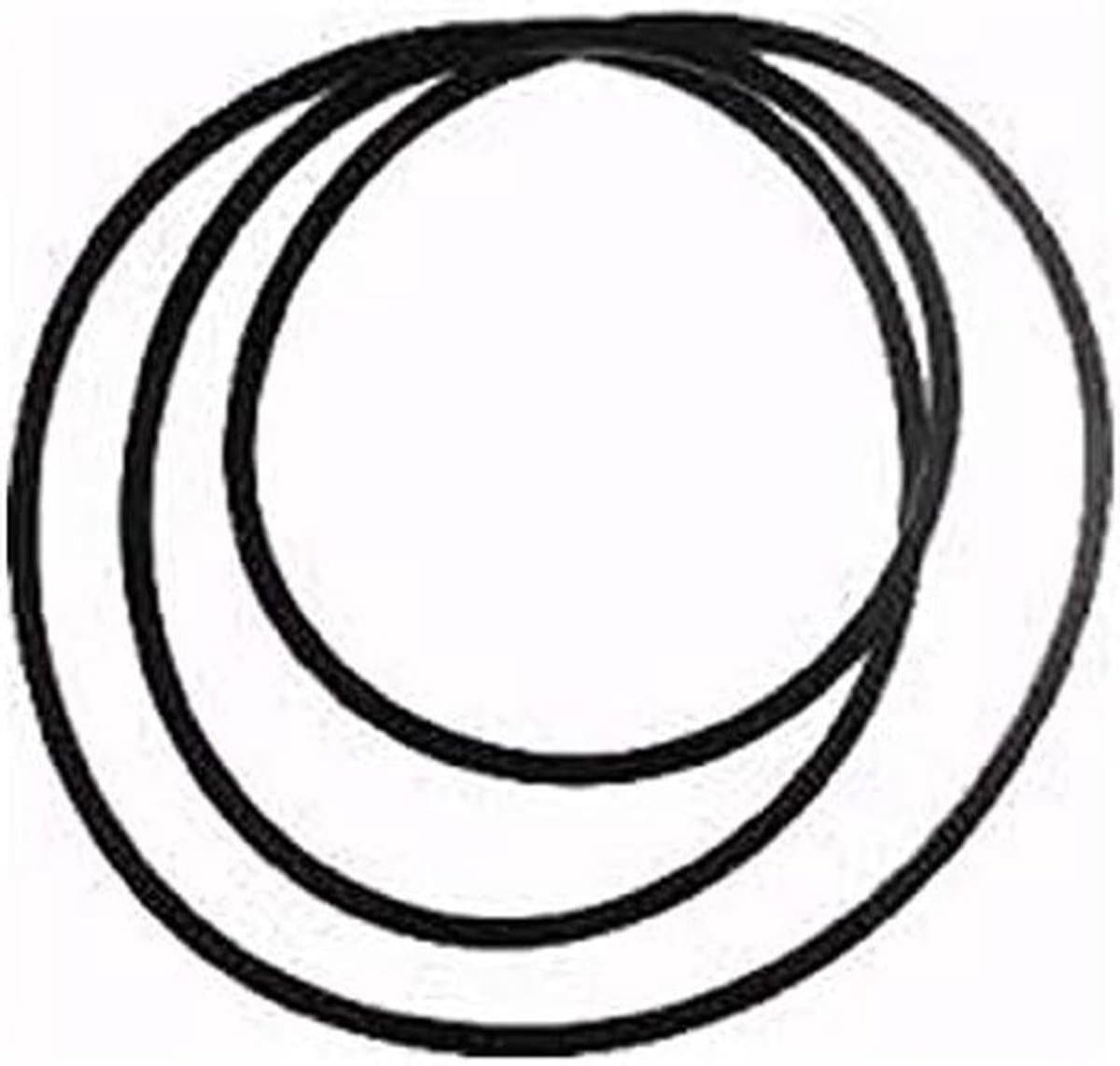V-riem - Aandrijfriem Grasmaaier - Grasmaaier Onderhoud - Hoge Temperatuurbestendig - 2267 mm - Zwart — afbeelding 1
