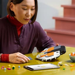 LEGO Art - De Faunacollectie - Tijger Constructiespeelgoed — thumbnail 5