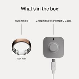 Oura Ring 5 Maat 8 Deep Rose — thumbnail 5