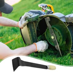 Grasmaaier Dek Schraper - Maaier Onderhoud - Gazon Verzorgen - Lange Steel Ontwerp - 40 cm Lengte - Niet gespecificeerd — thumbnail 5