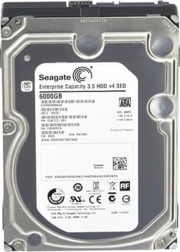Interne Harde Schijf - Opslagstation Schijf - Data Opslag Uitbreiden - Hoge Betrouwbaarheid - 6 TB - Zilver — thumbnail 2
