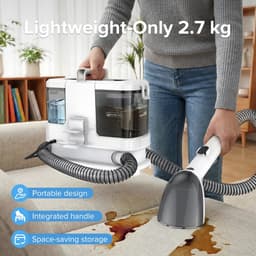 MakkelijkMooi Tapijt- en Meubelreiniger - Tapijtreiniger - Nat- en Droogreiniging - Dieptereiniging - Schoon- en Vuilwatertank — thumbnail 2