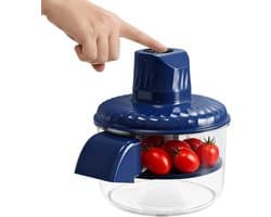 Elektrische Schilmachine - Keuken Gadget - Fruit Groente Schillen - Draadloze Mobiliteit - Grote Capaciteit - Zilver