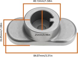Dailygoods - 25 mm Grasmaaier Blade Adapter 748-0376C voor Maaiers — thumbnail 2