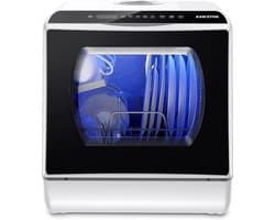 Compacte Vaatwasser - Mini Afwasmachine - Kleine Keukens - Ingebouwde Watertank - 42.5 cm Breed - Wit
