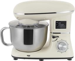 Keukenmachine - Mixer Deegmachine - Bakken Maken - LCD Timer - 62 Liter - Wit — thumbnail 3