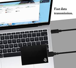 Datakabel - Type-C naar Micro B - Opslag Uitbreiden - 5Gbps Supersnel - 1 Meter - Zwart — thumbnail 4